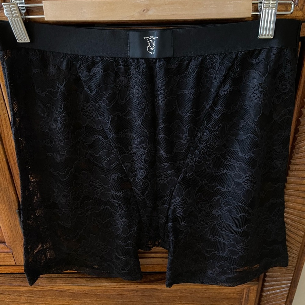 Elegant Black Lace Skirt